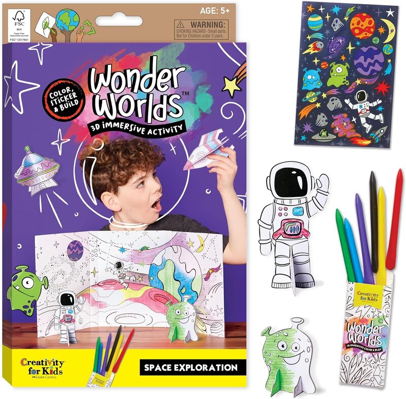 Creativity for Kids Creativity for Kids Wonder Worlds Space Exploration