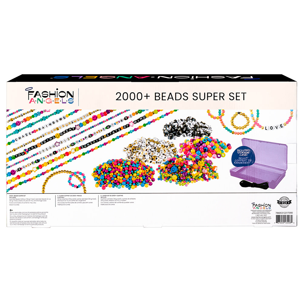 Fashion Angels 800+ Bead Tell Your Story Alphabet Bracelet Kit