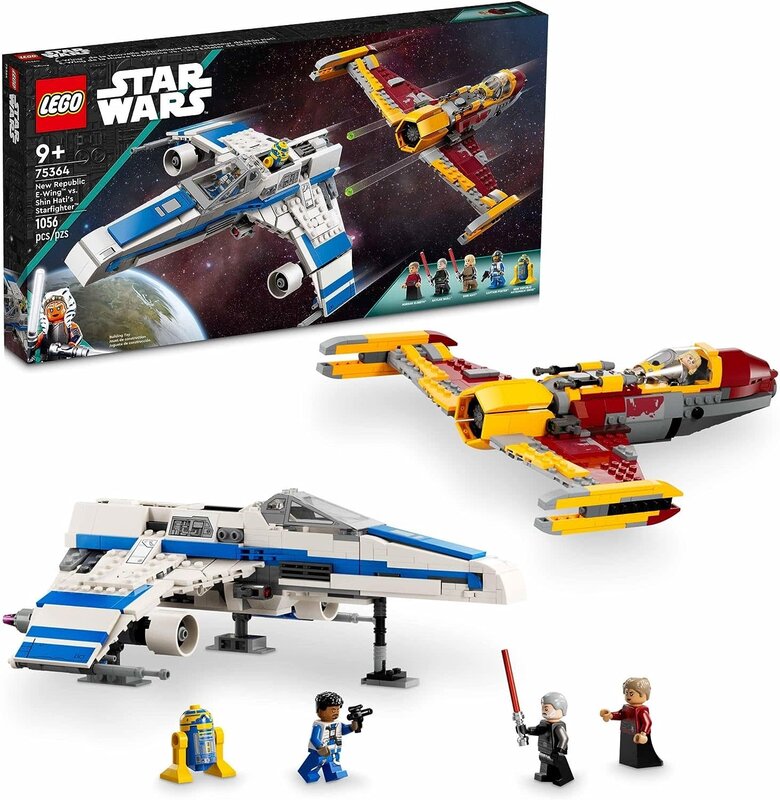 Lego Lego Star Wars New Republic E-Wing vs Shin's Starfighter