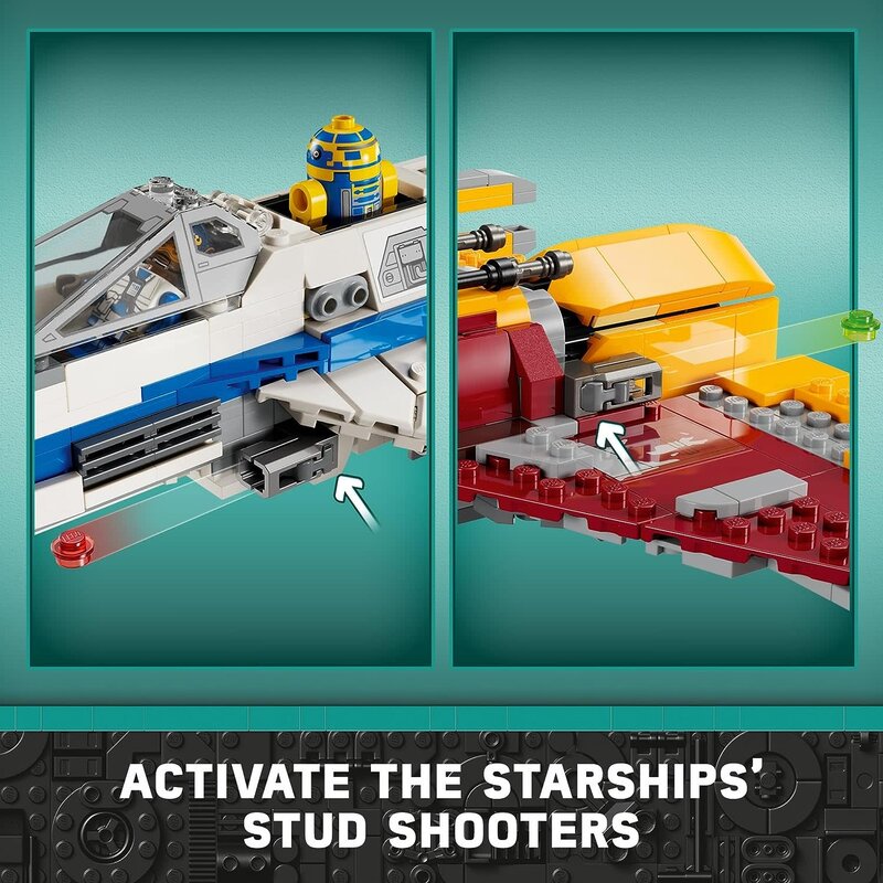 Lego Lego Star Wars New Republic E-Wing vs Shin's Starfighter