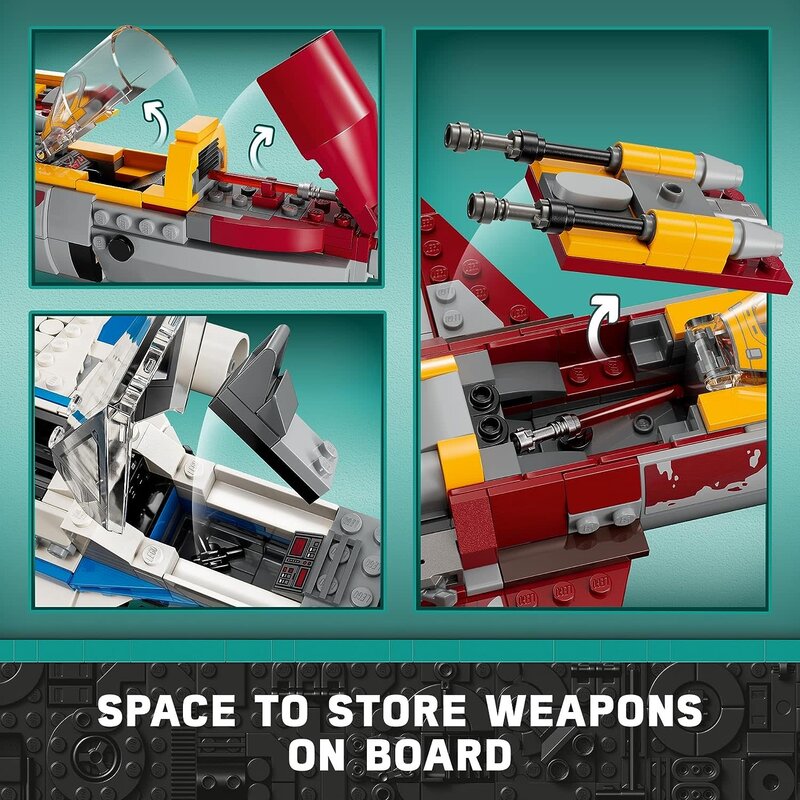 Lego Lego Star Wars New Republic E-Wing vs Shin's Starfighter