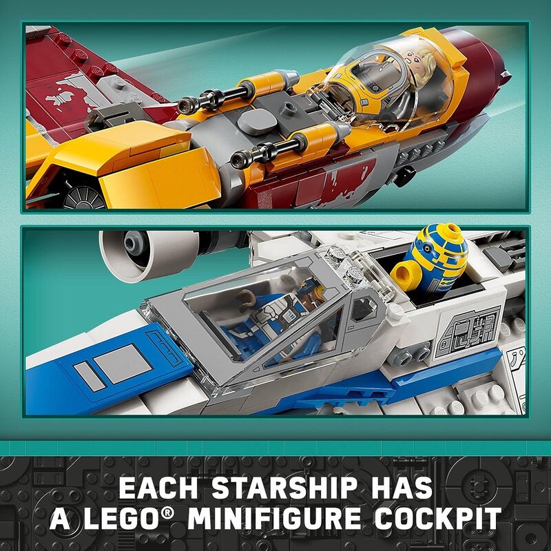 Lego Lego Star Wars New Republic E-Wing vs Shin's Starfighter