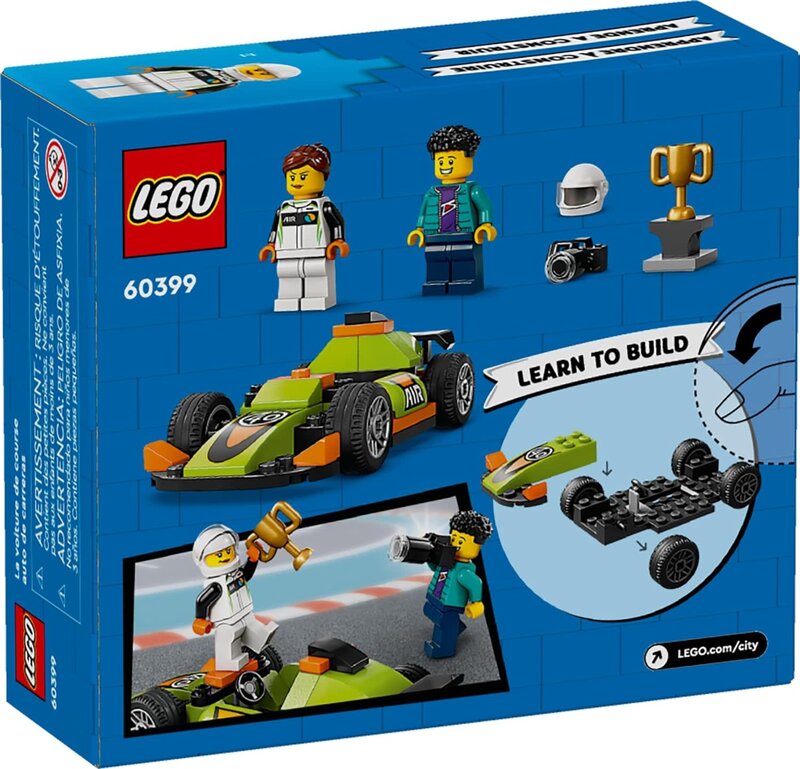 Lego Lego City Green Race Car