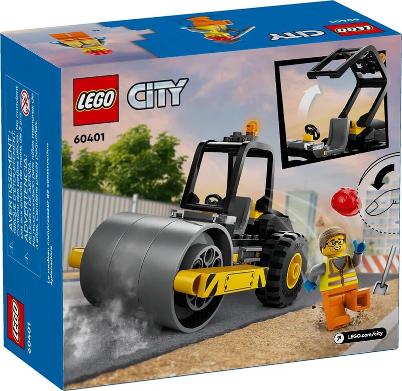 Lego Lego City Construction Steamroller