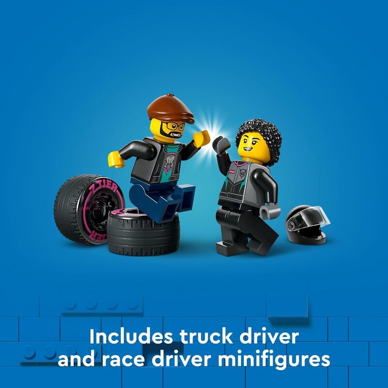 Lego Lego City Race Car and Car Carrier Truck