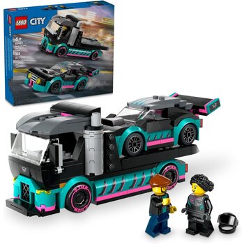 Lego Lego City Race Car and Car Carrier Truck