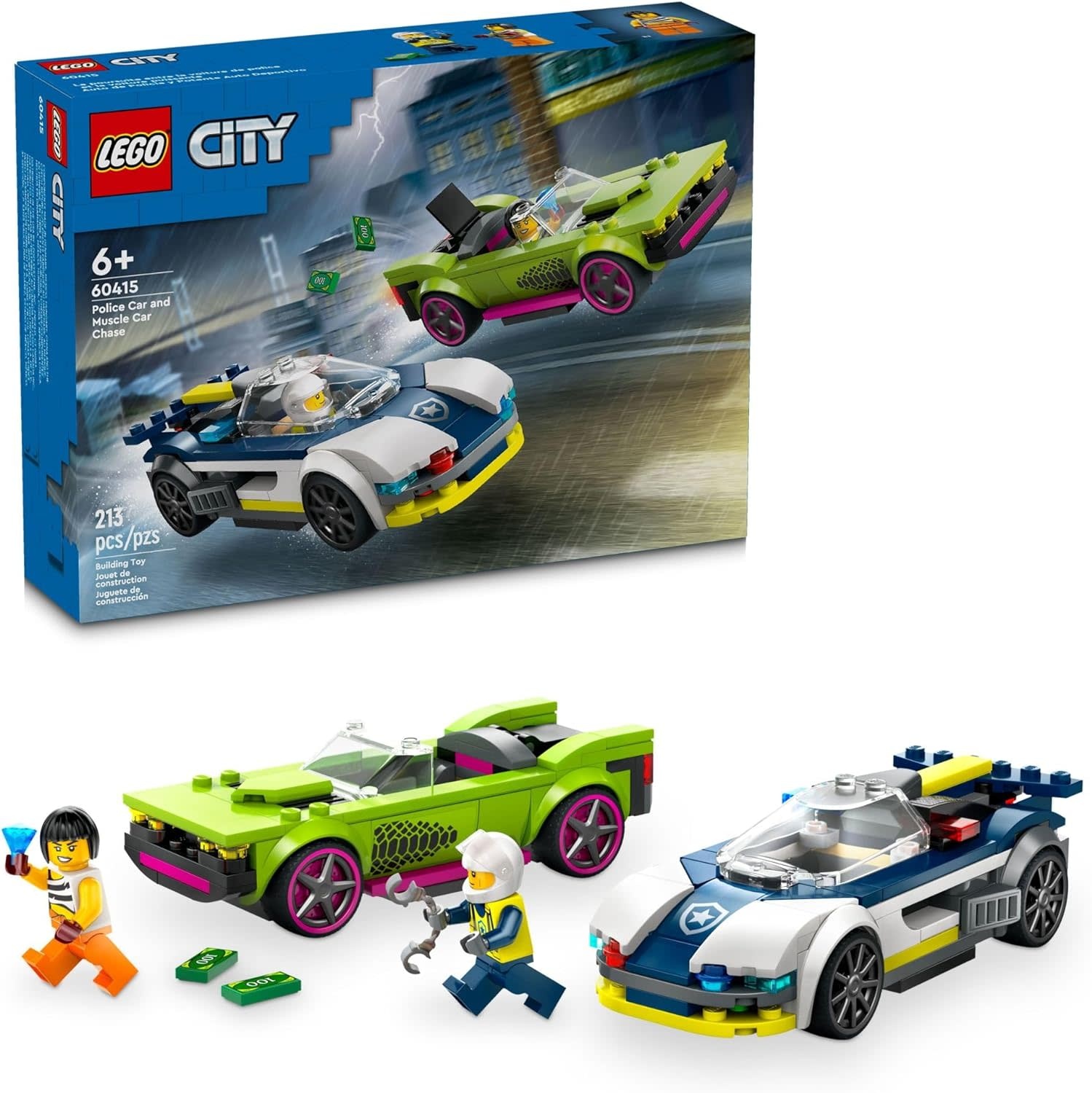 Lego Lego City Police Car and Muscle Car Chase