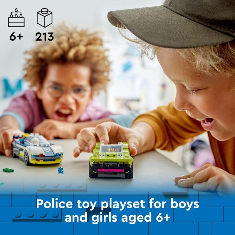 Lego Lego City Police Car and Muscle Car Chase