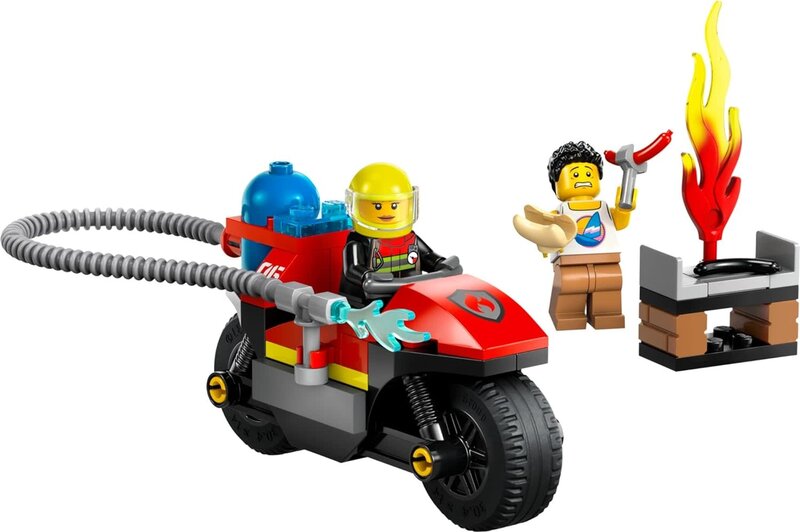 Lego Lego City Fire Rescue Motorcycle