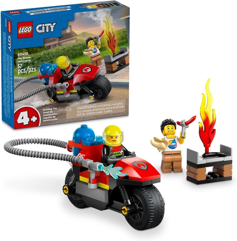 Lego Lego City Fire Rescue Motorcycle
