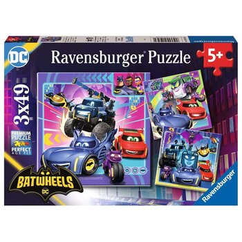 Ravensburger Ravensburger Puzzle 3x49pc Batwheels