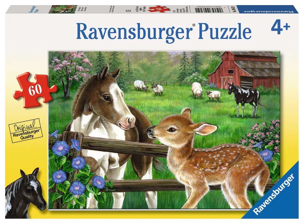 Ravensburger Ravensburger Puzzle 60pc New Neighbors