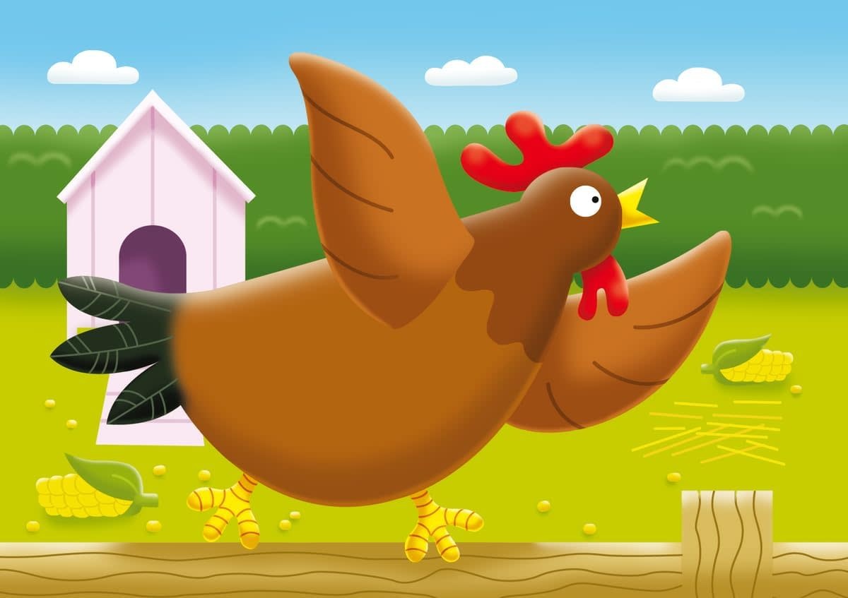 Ravensburger My First Puzzles 2, 3, 4, 5 pc On the Farm