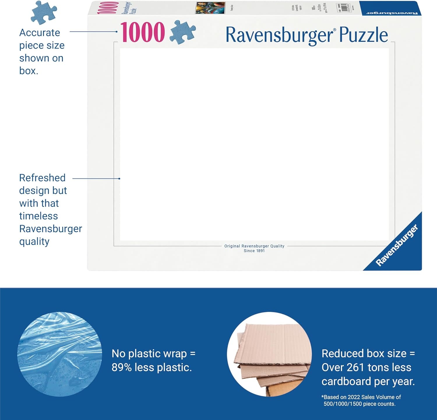 Ravensburger Ravensburger Puzzle 1000pc Snow White & the 7 Gnomes