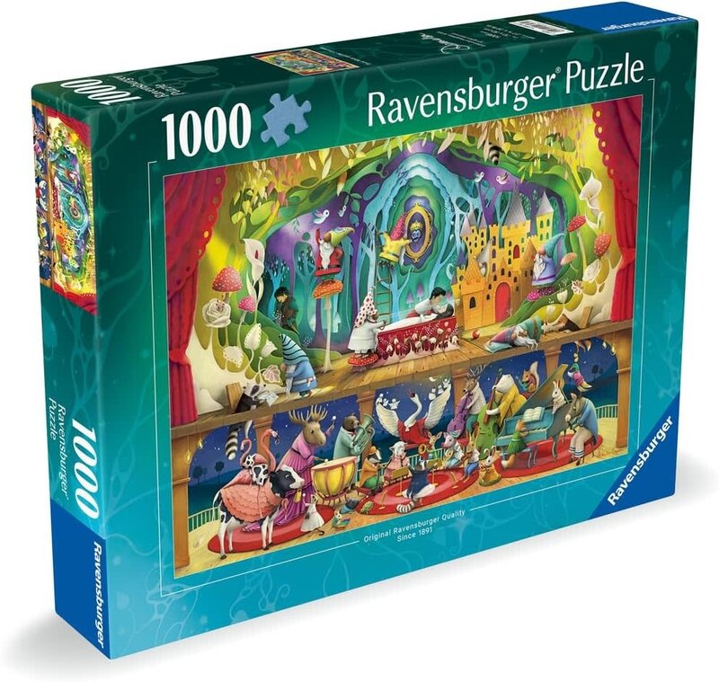 Ravensburger Ravensburger Puzzle 1000pc Snow White & the 7 Gnomes