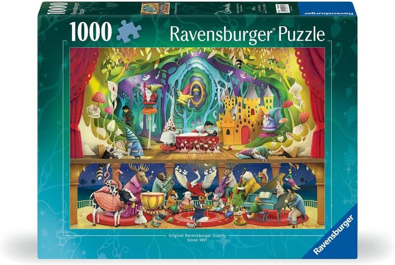 Ravensburger Ravensburger Puzzle 1000pc Snow White & the 7 Gnomes