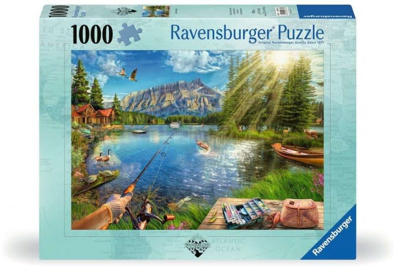 Ravensburger Ravensburger Puzzle 1000pc Life at the Lake