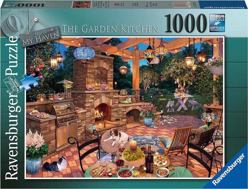 Ravensburger Puzzle 1000pc The Garden Kitchen