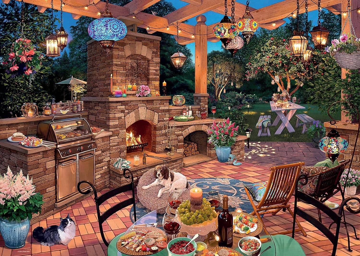 Ravensburger Puzzle 1000pc The Garden Kitchen