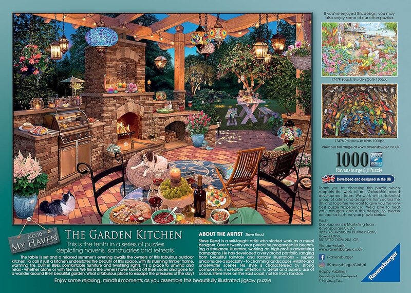 Ravensburger Puzzle 1000pc The Garden Kitchen