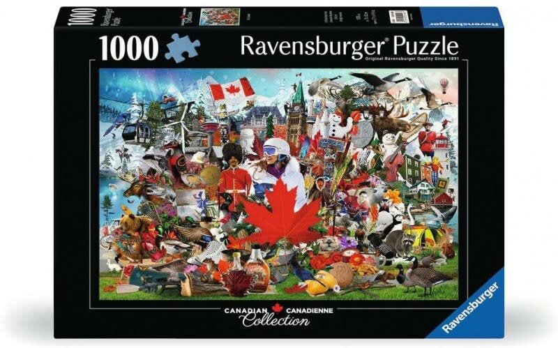 Ravensburger Puzzle 1000pc Oh, Canada!