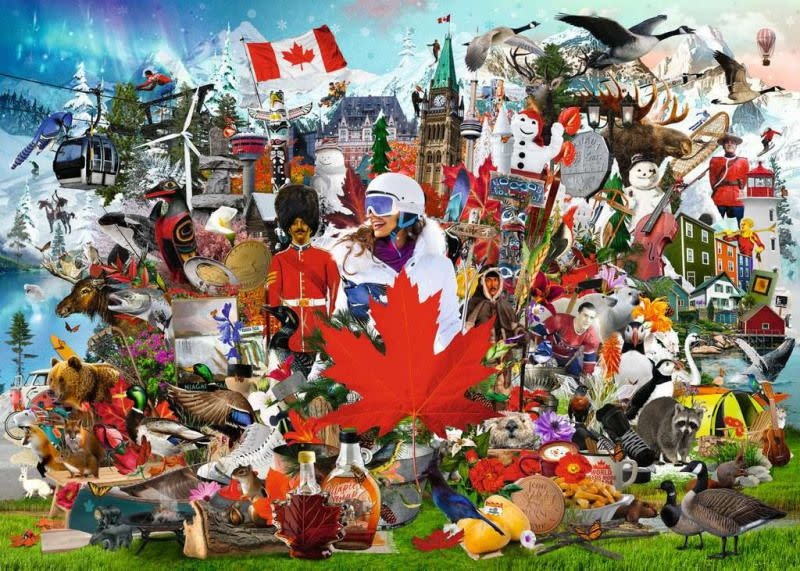 Ravensburger Puzzle 1000pc Oh, Canada!