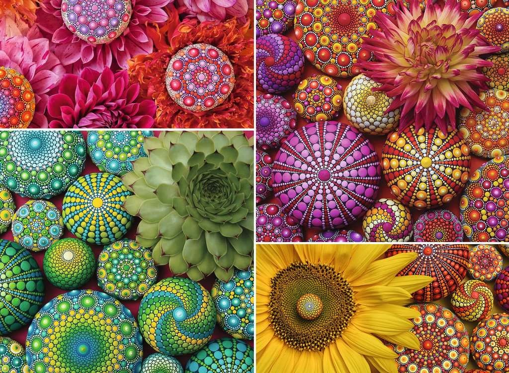 Ravensburger Ravensburger Puzzle 500pc Mandala Blooms