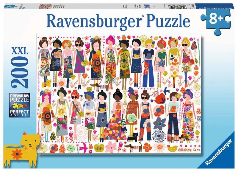 Ravensburger Ravensburger Puzzle 200pc Flower and Friends