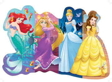 Ravensburger Ravensburger Floor Puzzle 24pc Disney Pretty Princesses