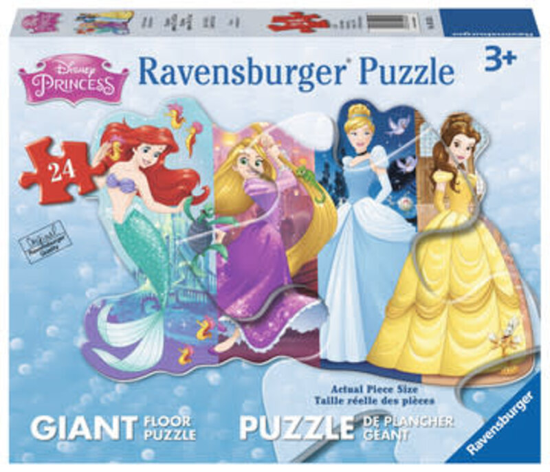 Ravensburger Ravensburger Floor Puzzle 24pc Disney Pretty Princesses