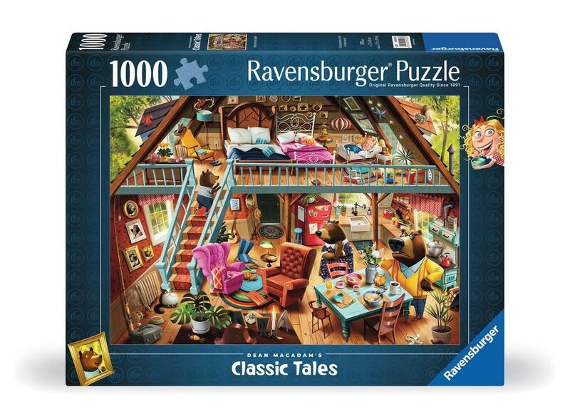 Ravensburger Ravensburger Puzzle 1000pc Goldilocks Gets Caught