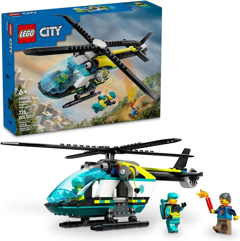 Lego Lego City Emergency Rescue Helicopter
