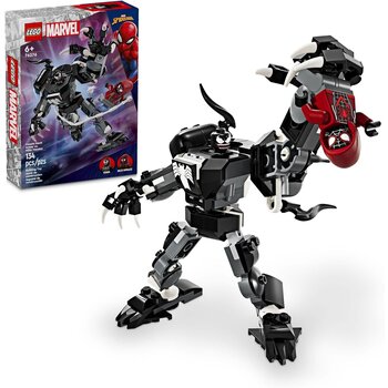Lego Lego Marvel Spiderman Venom Mech Armor vs Miles Morales
