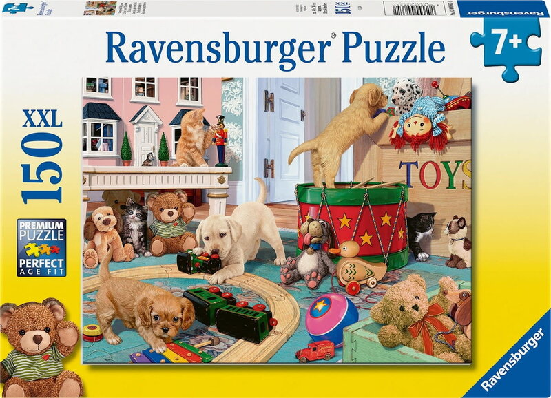 Ravensburger Ravensburger Puzzle 150pc Little Paws Playtime