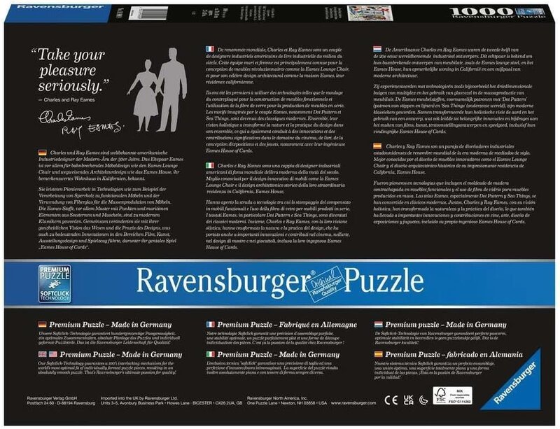 Ravensburger Ravensburger Puzzle 1000pc Eames Classic Designs