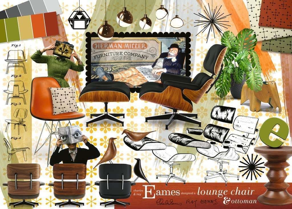 Ravensburger Ravensburger Puzzle 1000pc Eames Classic Designs