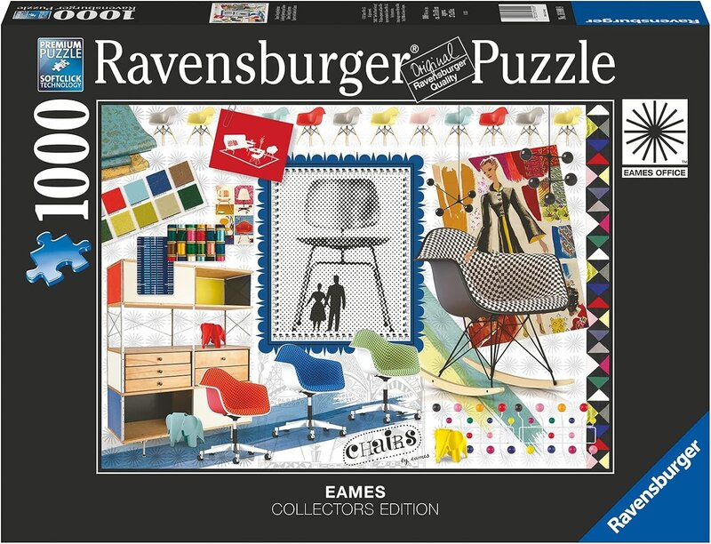 Ravensburger Ravensburger Puzzle 1000pc Eames Design Spectrum