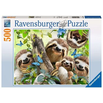 Ravensburger Ravensburger Puzzle 500pc Sloth Selfie