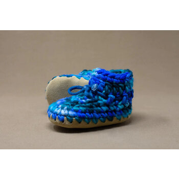 Padraig Cottage Padraig Cottage Slippers Baby Size 3 (3mths) Multi Blue