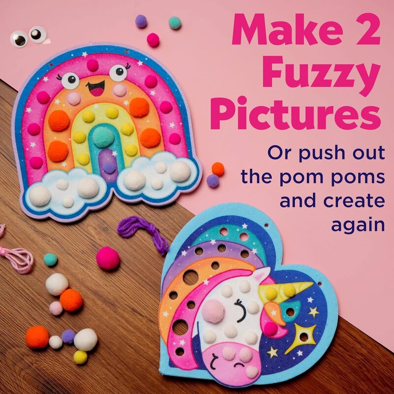 Creativity for Kids Creativity for Kids Sensory Pom Pom Pictures Magical