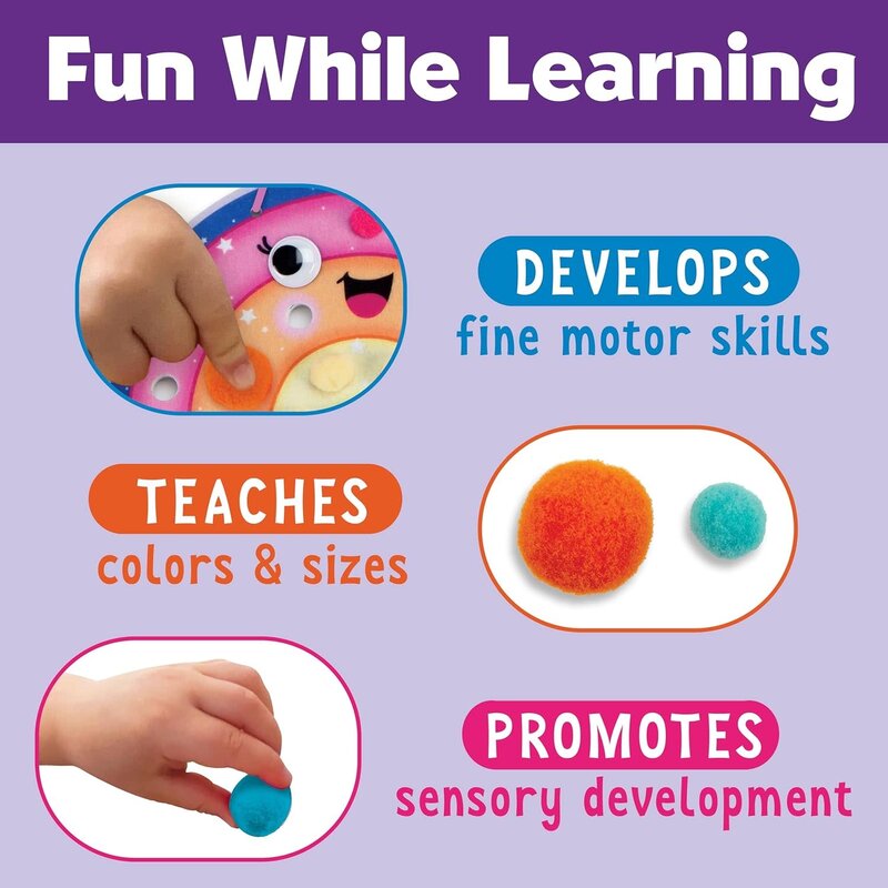 Creativity for Kids Creativity for Kids Sensory Pom Pom Pictures Magical