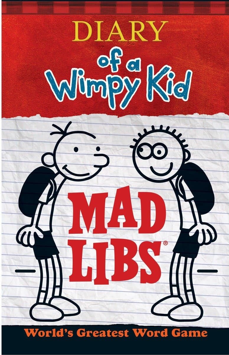 Mad Libs Book  Diary of a Wimpy Kid