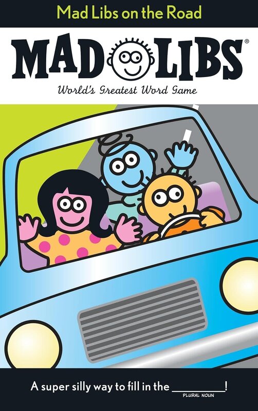 Mad Libs Book On the Road