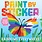 Workman Publishing Paint by Sticker Kids Rainbows Everywhere!
