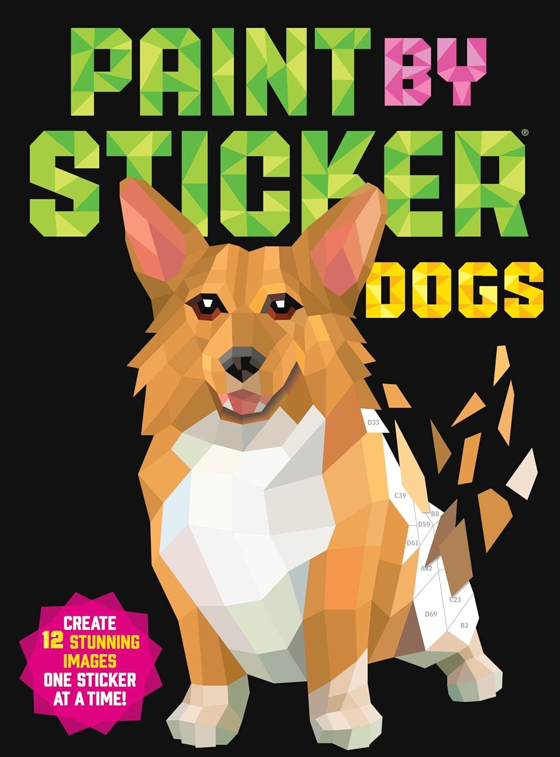 Paint by Sticker Book Dogs