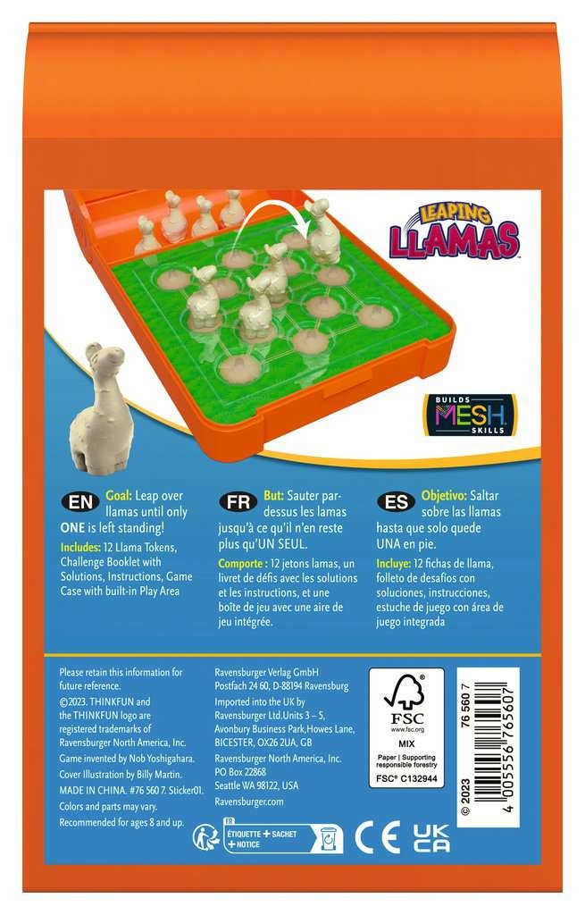 Thinkfun Thinkfun Game Flip N' Play Leaping Llamas