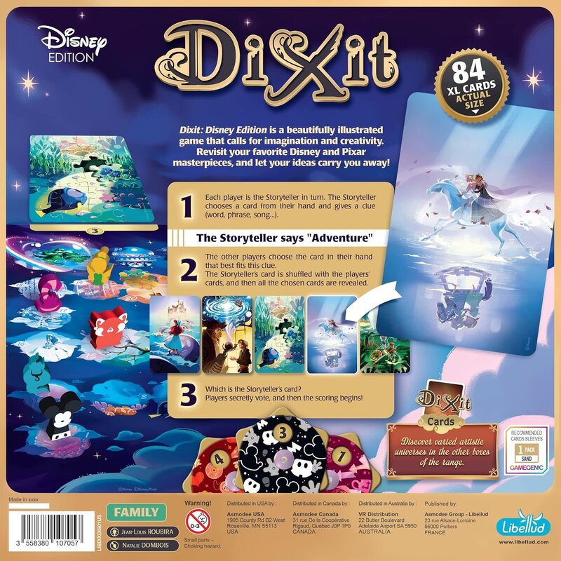 Dixit Disney Board Game