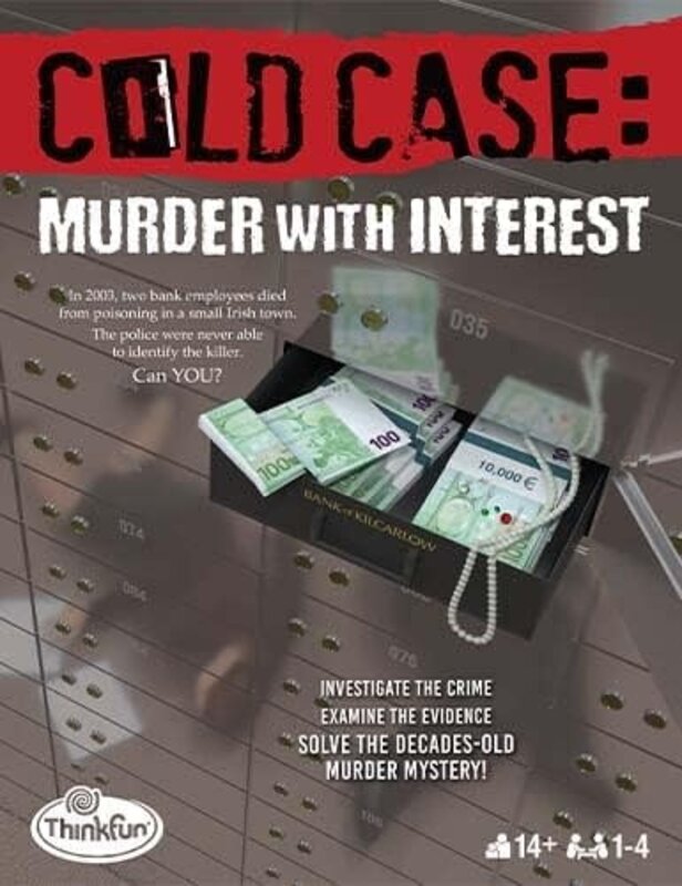 Thinkfun Cold Case Game: Murder with Interest