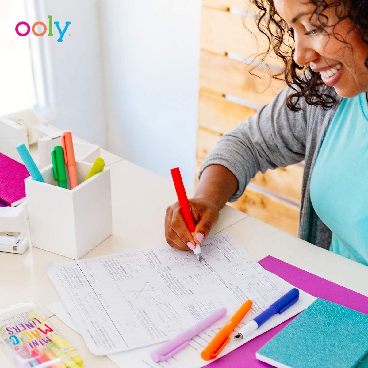 Ooly Color Write Fountain Pens - Set of 8