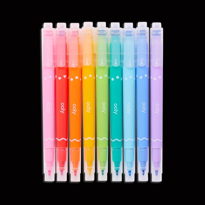 Ooly Confetti Stamp Markers Double Ended